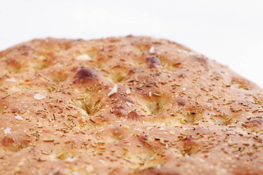 detalle de focaccia